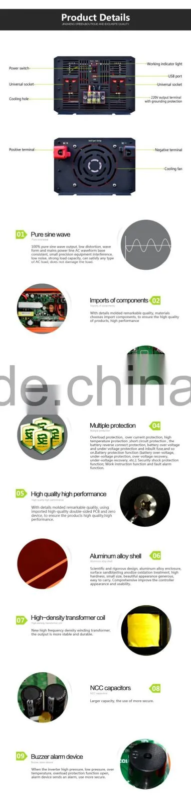 China manufacturer off-grid 3kw solar inverter