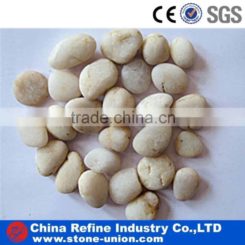 mixed color river pebble unpolished