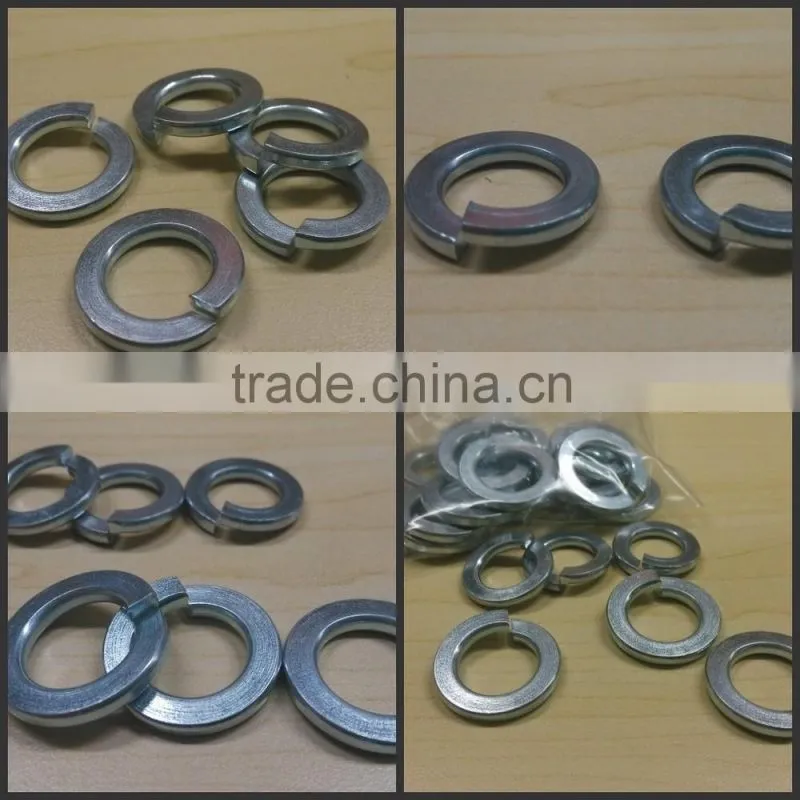 14mm zinc plated disc spring washers (DIN127B)