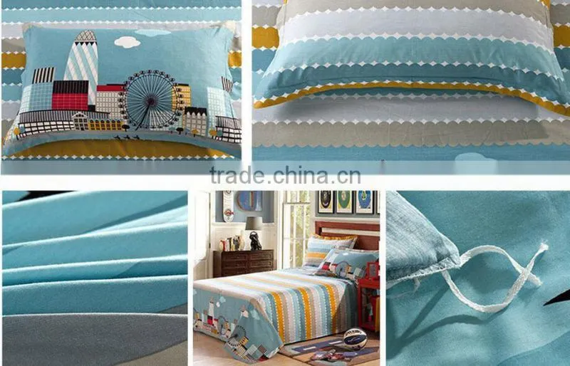 100% Cotton 3D Bed Sheet Set