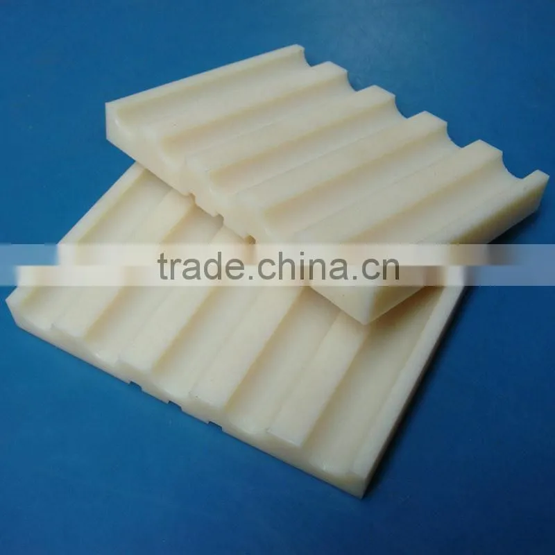 good wearing precision machining parts natural PA1010 nylon66 cable clamp