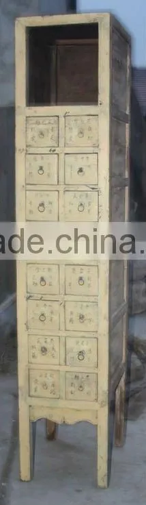 Chinese antique medicine storage cabinet