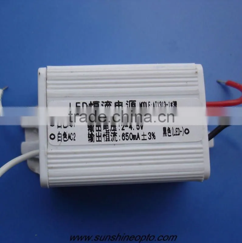 LED Constant current driver for 3x1W LED lamps