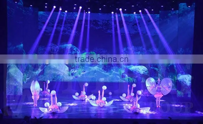 144W white amber par light led