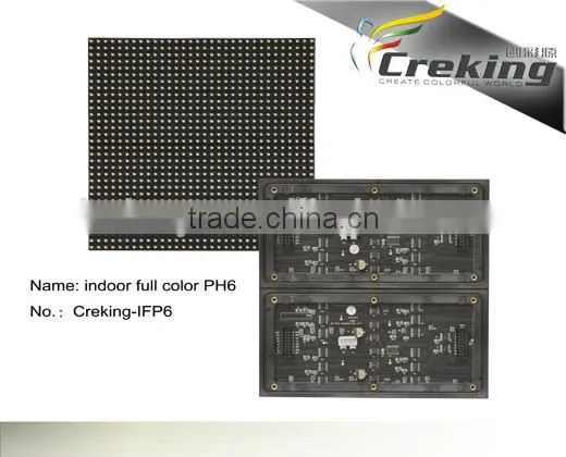 high quality shenzhen led p6 indoor full color led display modules