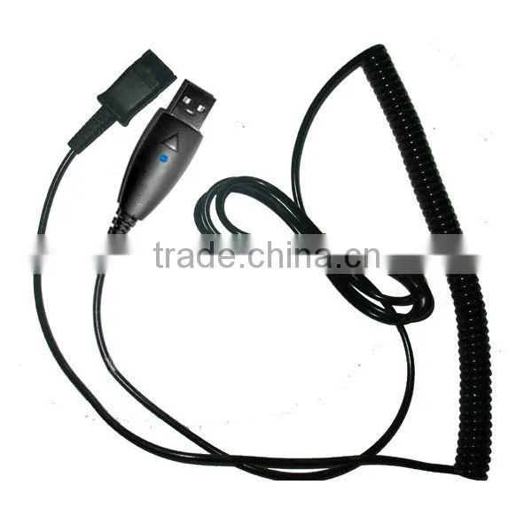 Monaural computer usb headset HSM-900NPQDUSBS