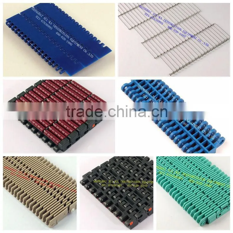Sugar industry plastic conveyor belt manufacturer in shanghai