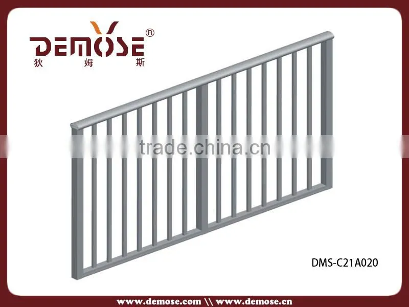 modern aluminum handrail balcony design