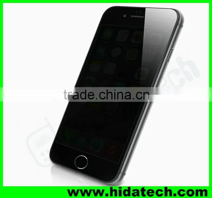 Anti-peering Privacy Tempered Glass Screen Protector for iPhone 6s Plus Privacy Screen Protector