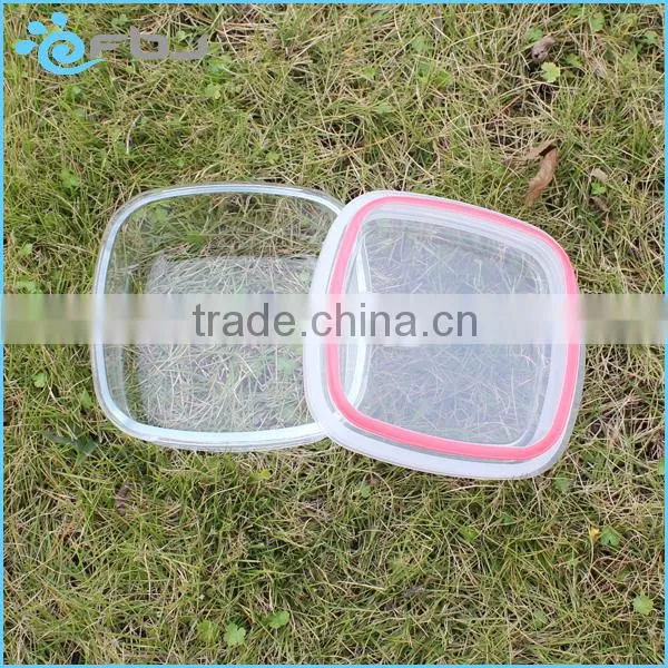 Microwave-Safe Square Glass Airtight Pyrex Food Container
