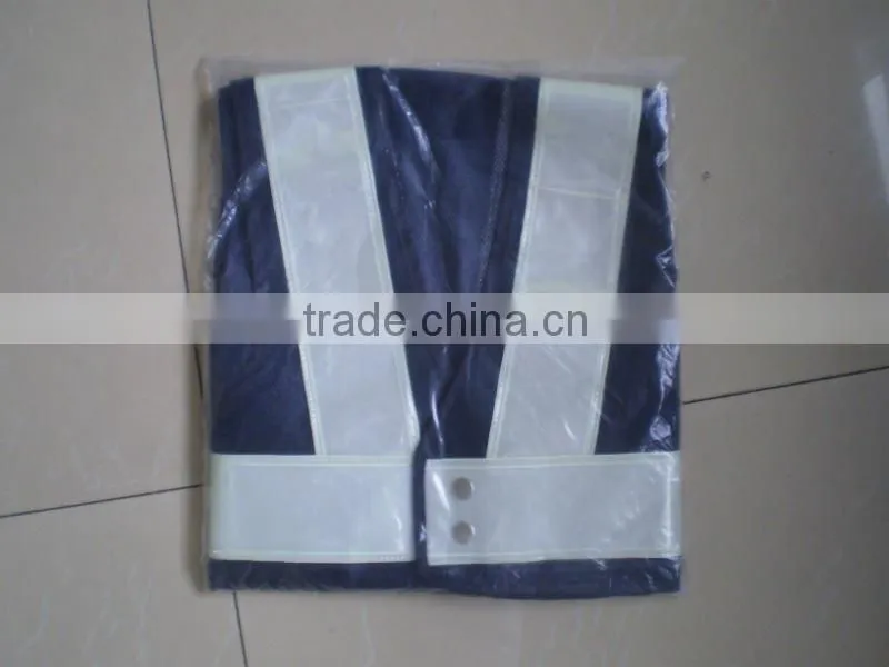 photoluminescent and reflective vest/ glow and reflective vest /auto reflective vest