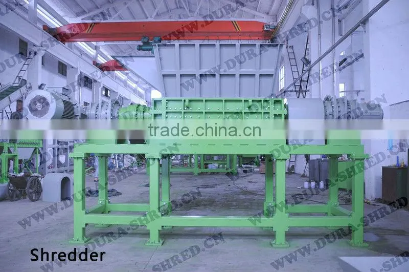 high quality tire crusher/ tire crushing machinery