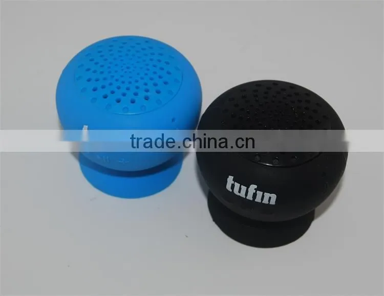 Cheapest Mushroom Mini Handfree Stereo Bluetooth Silicon Sucker Speaker