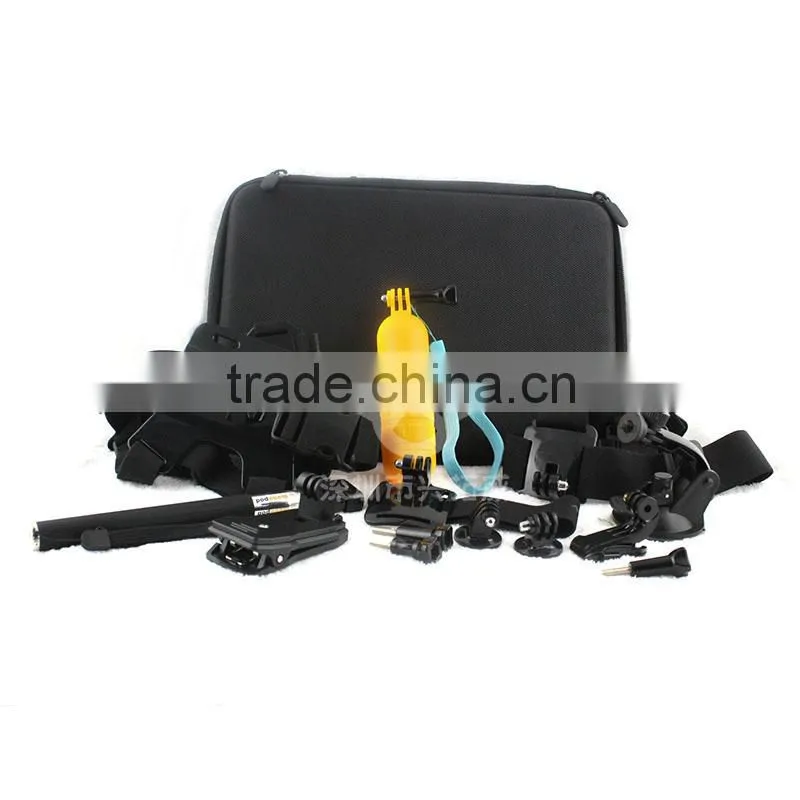 Outdoor Sports Camera accessories kit for gopro hero 4/3+/3/2/1