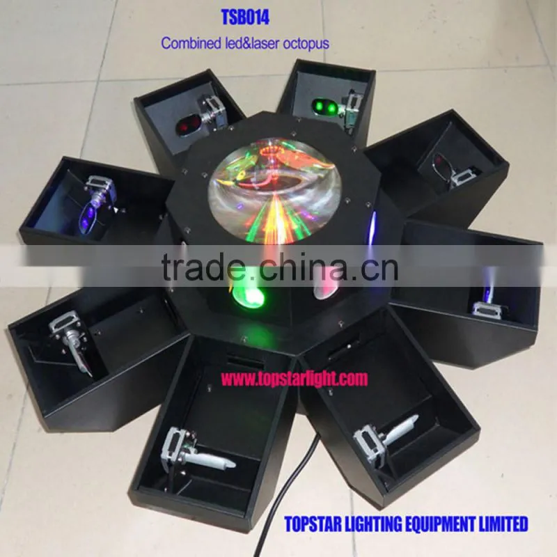 design best sell 8 octopus laser light
