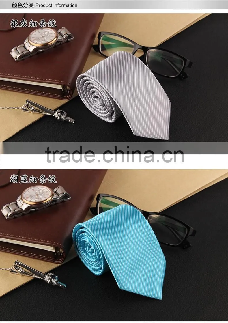 2016 high qulity latest design italian style men silk ties for wedding groom men skinny ties wholesale in China