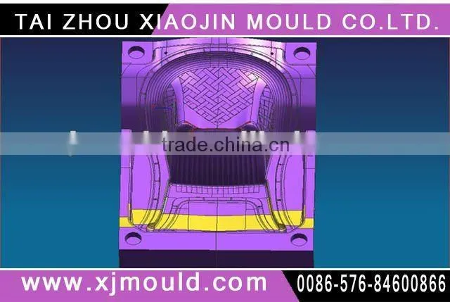 plastic traffic barrier custom made steel mould manufacturing