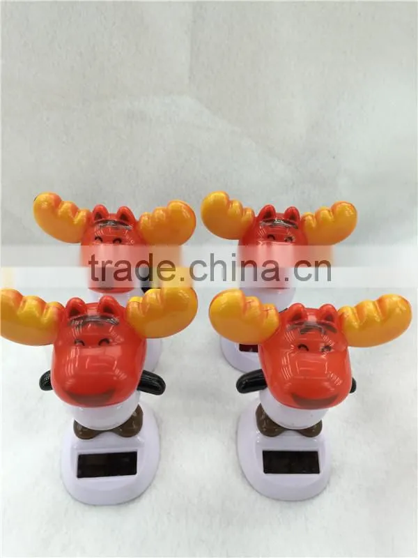 promotional solar dancing toys for car decorations