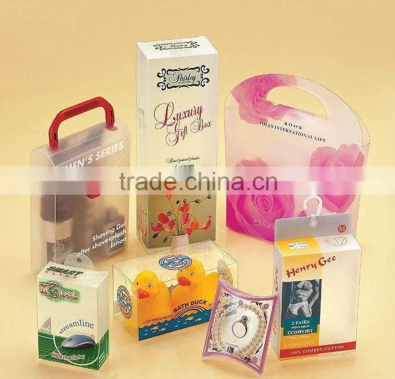 christmas gift clear packaging box