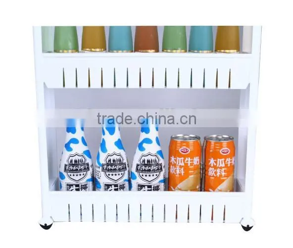 New Arrival High Quality Plastic Storage Shelf 4 layer storage shelves
