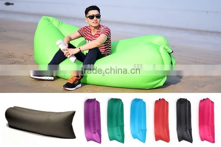 2016 Latest Design Lazy Hangout Inflatable Air Sleeping Bag/Sofa/Couch Bed