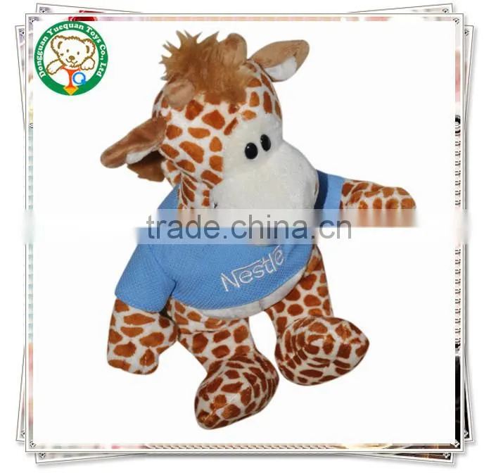 OEM high quality with stuffed Giraffe toy