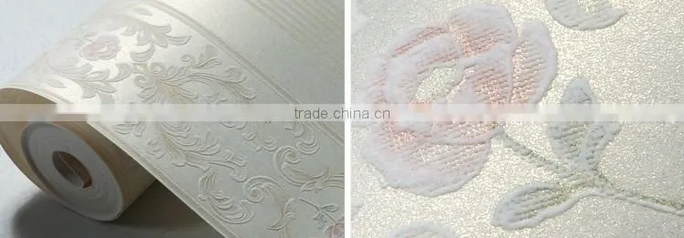 new designer decorative wallpaper cheap price 3d wall wallpaper