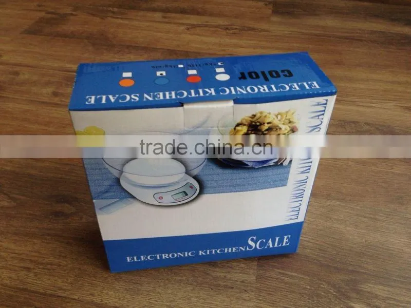Electronic Kitchen Scale LOT-C03 Orange