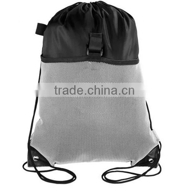 Customized Promotional Cheap Santa SackPolyester Drawstring Bag
