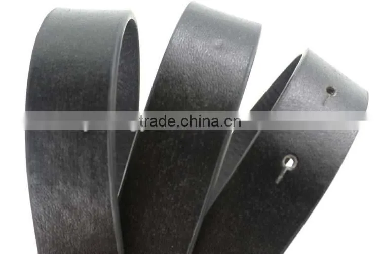 2015 designer black PU ladies leather belt with Gold buckles for jeans in yiwu