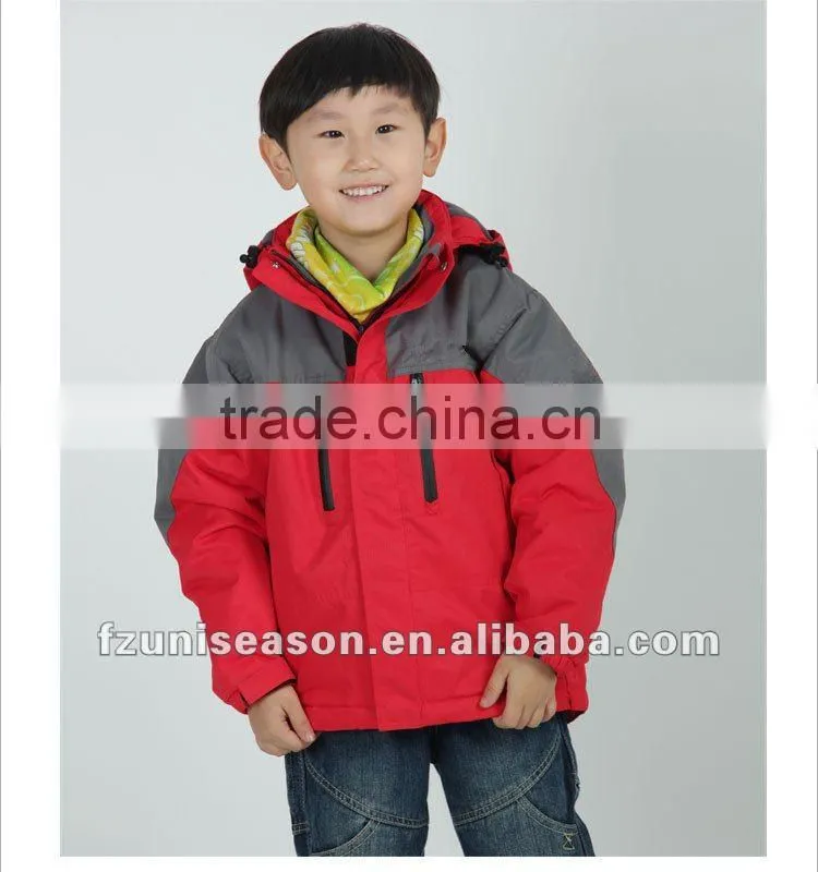 2013 Hooded Kids Ski Jackets