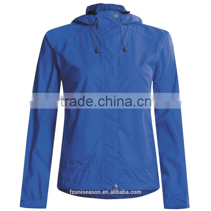 Waterproof cheap yellow rain jacket