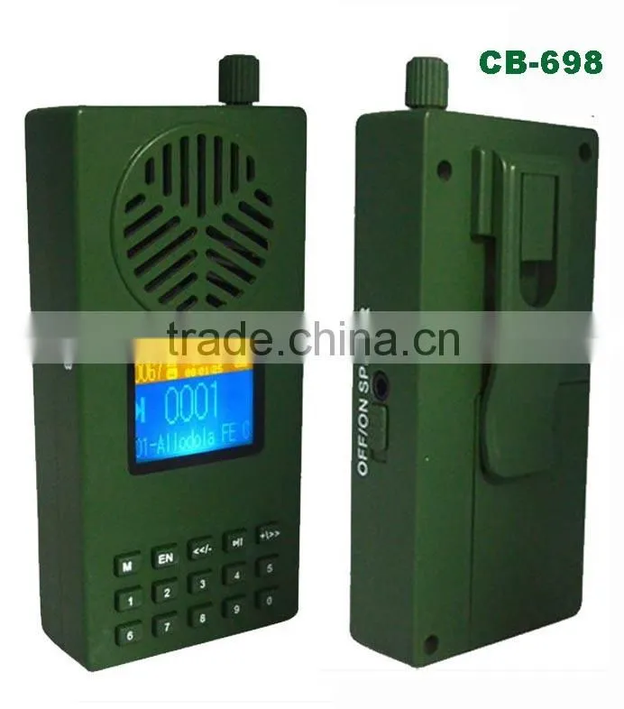 mp3 player with birds sound,bird mp3 player,Built in 1800mah Battery