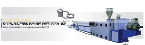 Plastic UPVC Pipe Extrudion Production Line