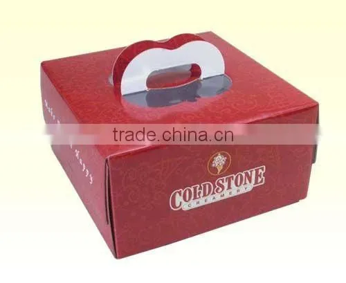 cardboard folding paper box for gift and packaging