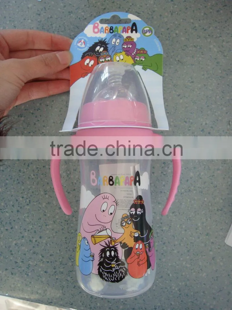300ML wide neck pp baby feeding bottle manufacturer