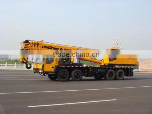new 100T big power hydraulic mobile truck crane 4 axle for sale