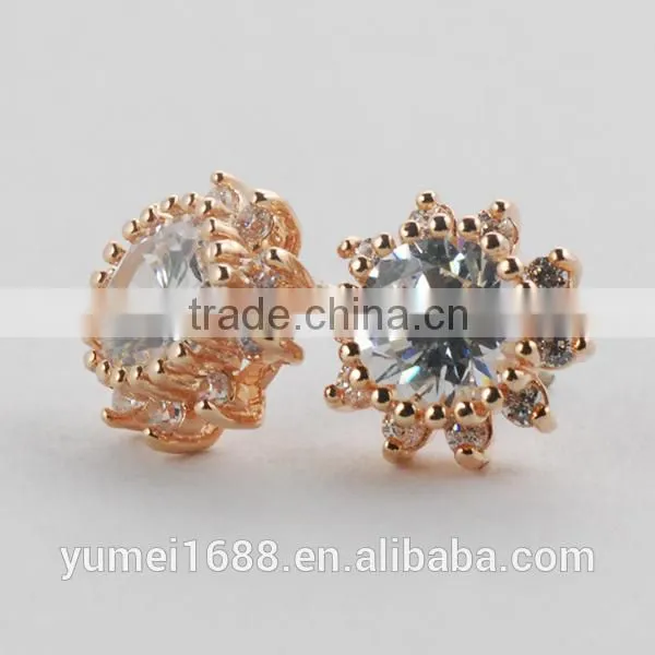 Latest Design Popular elegant style crystal earring