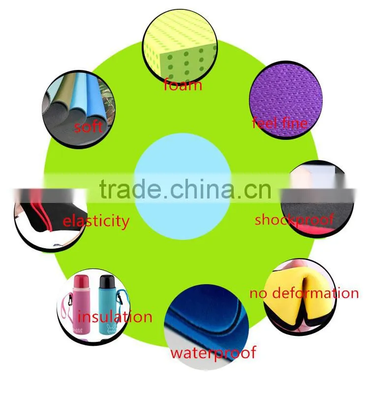 1 mm thin neoprene fabric rubber sheet with low price