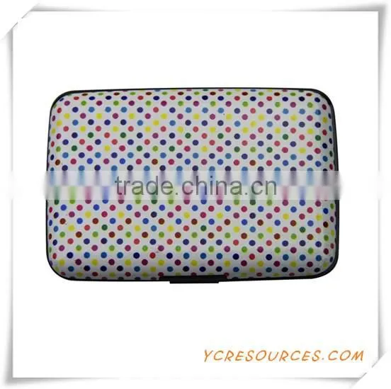 Aluminum RFID colorful men metal logo credit business card use bag (TI10064)