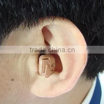 Invisible Battery Operated In The Canal Hearing Aid