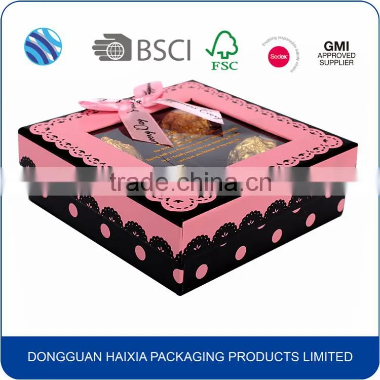 Custom design print decorative cardboard gift boxes wholesale