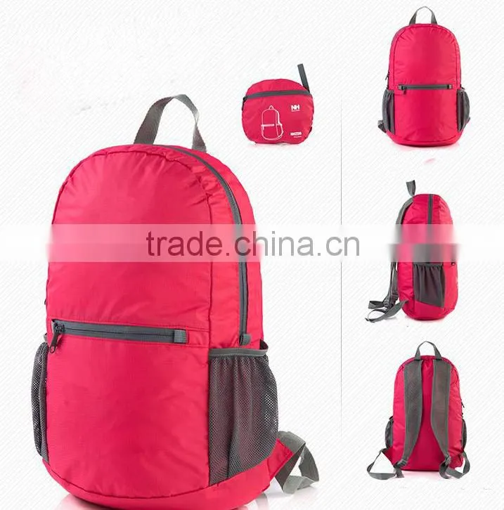 2015 High Quality Sport Nylon Backpack, Waterproof Foldable Backpack