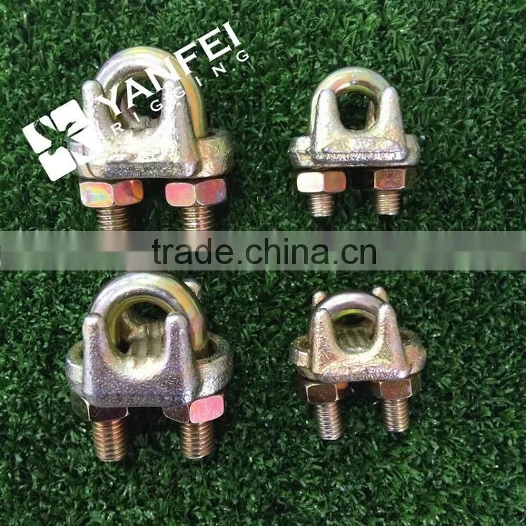 Hot Dip Galvanized Carbon Steel DIN741 Wire Rope Clip