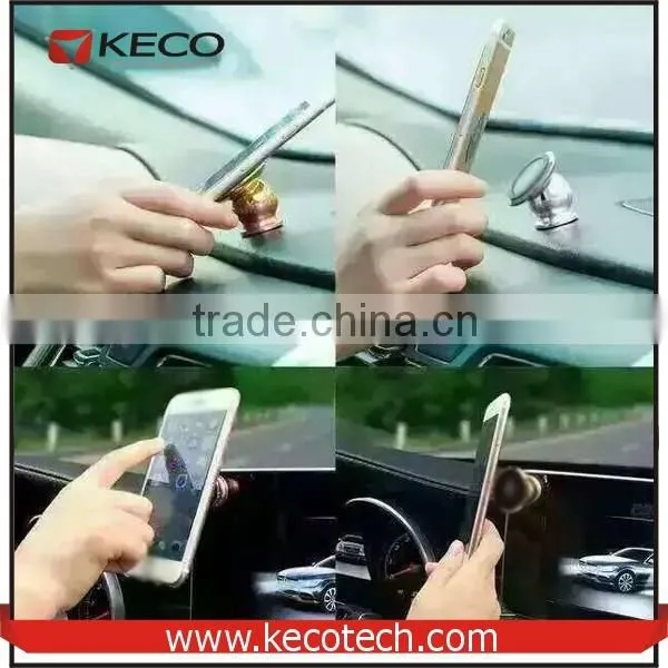 Mobile Phone car holder, 360 Degree Roration Magnetic Car Holder for Mobile Phone, Magnetic car GPS Holder