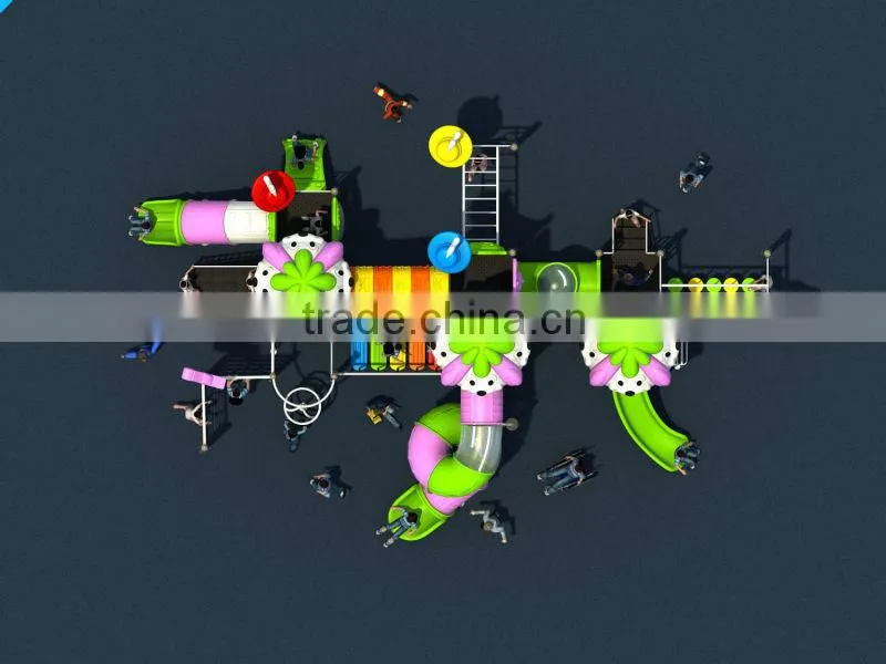Wonderful!!! 2014 Hot Sale Outdoor Play,Classic Castle Series Kids Outdoor Play Equipment LE-GB011