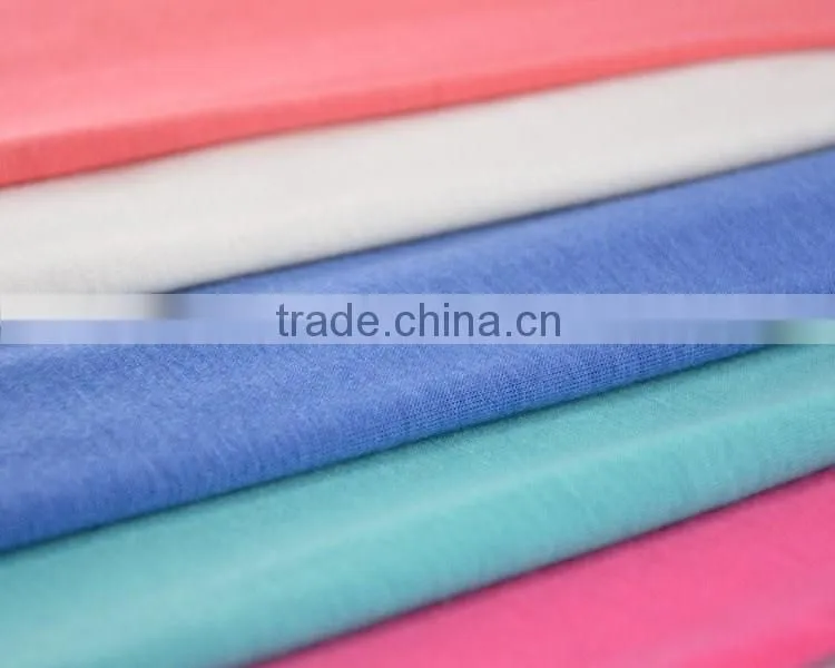 Jiufan Textile Single Jersey Knit Fabric Price Cheap Knitted Fabric