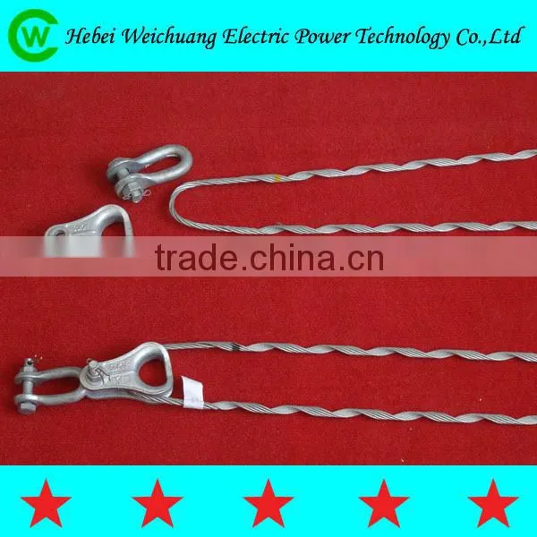 ADSS/OPGW preformed power fittings/power accessories/power hardware fittings