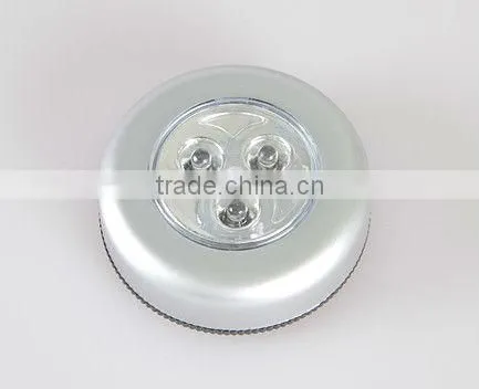 3 LED Push Light with multifunction