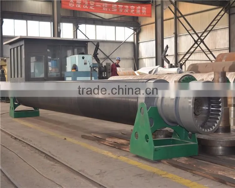 robber coated spool roller for high working speed kraft paper making machine of paper mill
